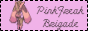 The button for the site Pink Freak Brigade